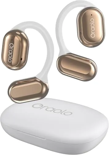 BUGANI OE03 Open Ear Headphones, Bluetooth 5.3, 30H Playtime