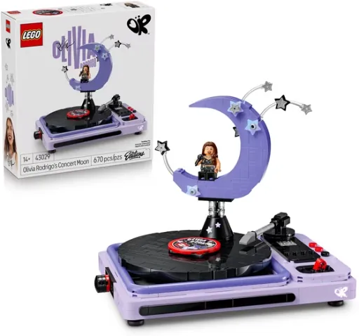 LEGO Editions Olivia Rodrigo's Concert Moon (43029), 670-Piece Set