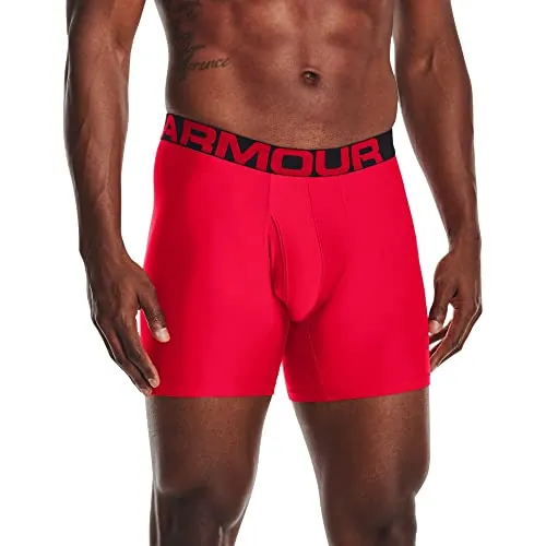 Under Armour Men's 5X-Large 3-Pack Performance Tech 6" Boxer Briefs