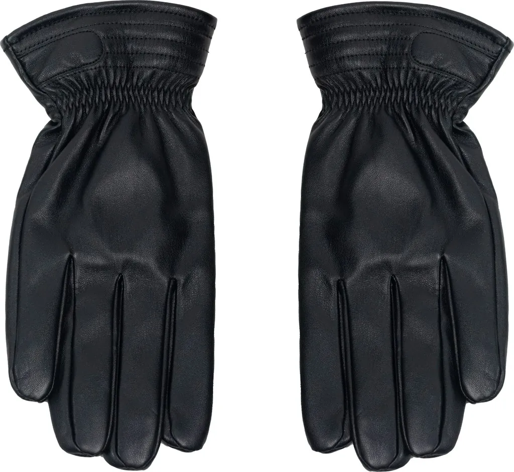 George Men's Faux Leather Gloves