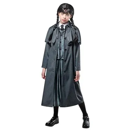 Rubies Wednesday TV Series Coat for Kids