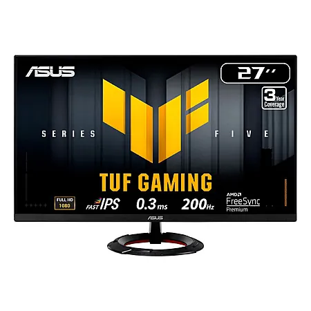 27" ASUS TUF 1080p 200Hz 0.3ms IPS FreeSync Gaming Monitor