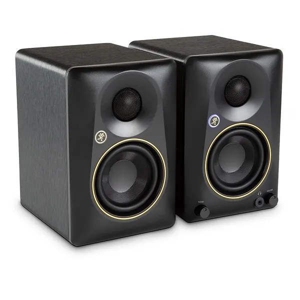 Mackie 3.5" Limited-Edition Gold Trim Powered Studio Monitors