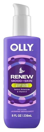 8oz OLLY Renew Mood + Skin Body Serum-Lotion