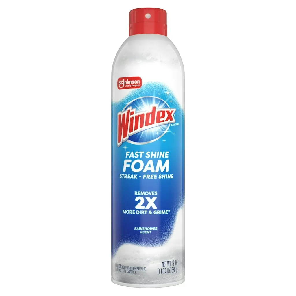 Windex Fast Shine Foam 19-oz. All Purpose Cleaner
