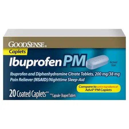 20-Count GoodSense Ibuprofen PM Tablets