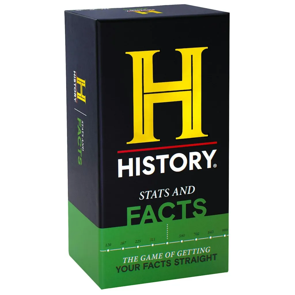 Dyce History Channel Stats & Facts Trivia Card Game