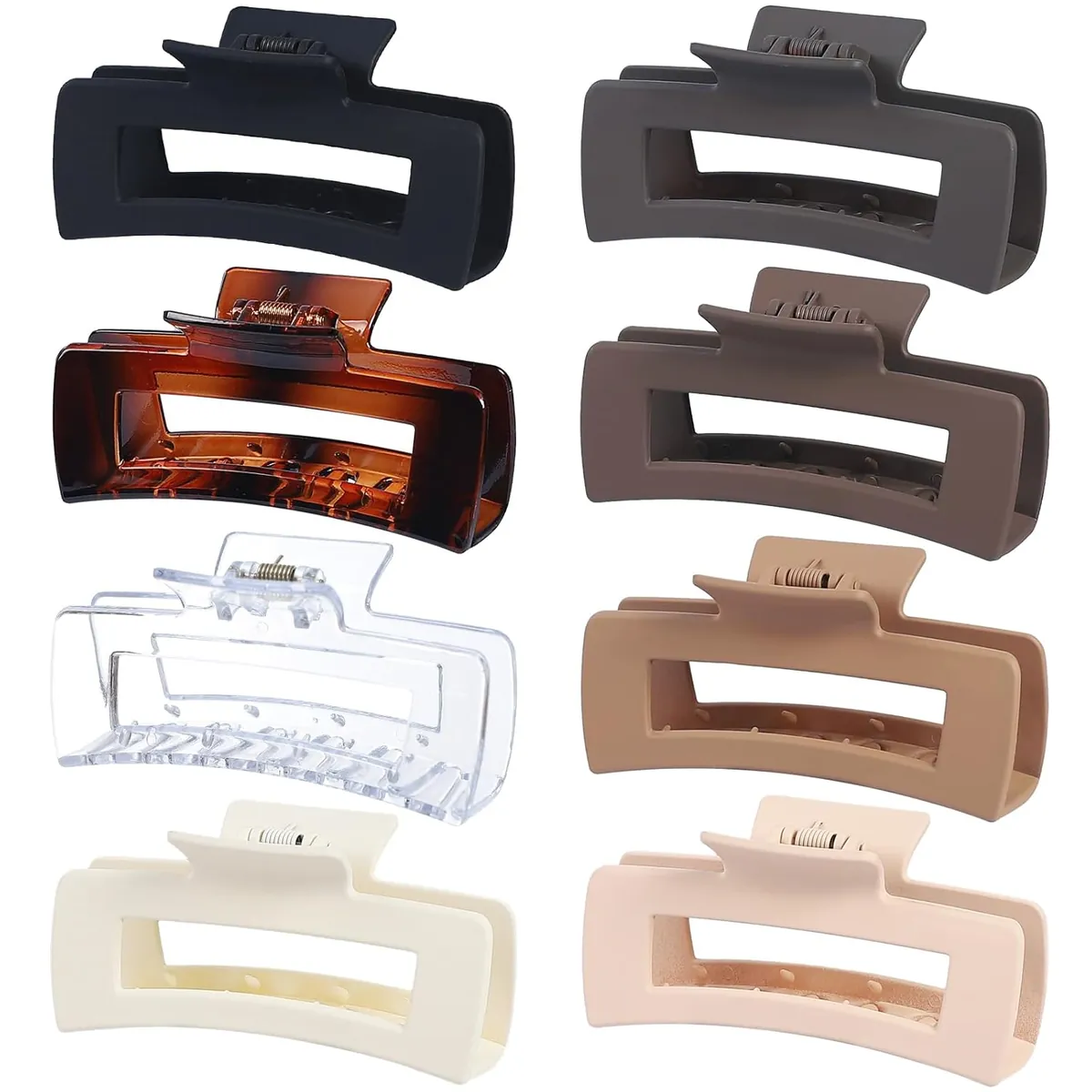 CHANDAT Large Hair Clips 8-Pack