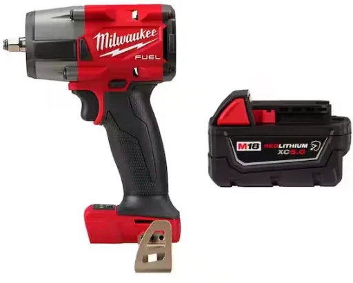 Milwaukee M18 FUEL GEN-2 18V 3/8 in. Impact w/ 5.0 Ah Resistant Battery