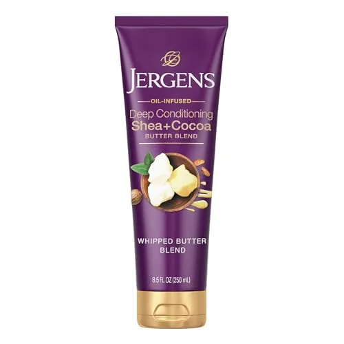 Jergens Deep Conditioning Lotion Shea + Cocoa Whipped Body Butter 8.5oz