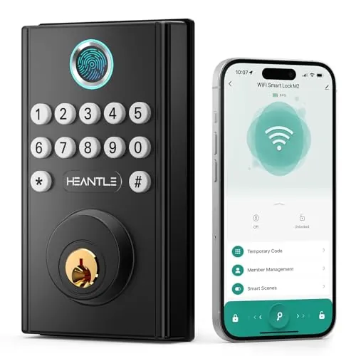 Keyless Entry WiFi Smart Lock Front Door