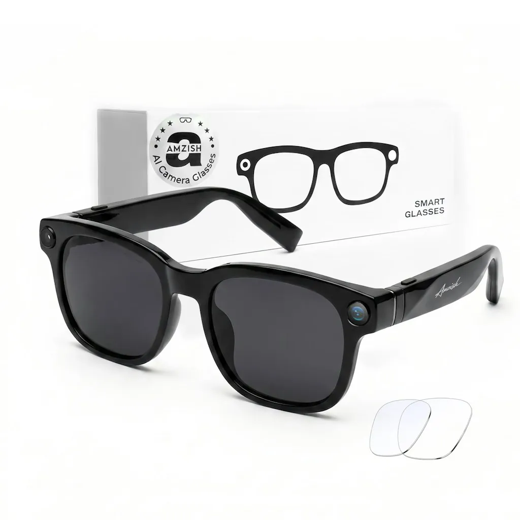 AI Smart Glasses w/ 8MP HD Camera