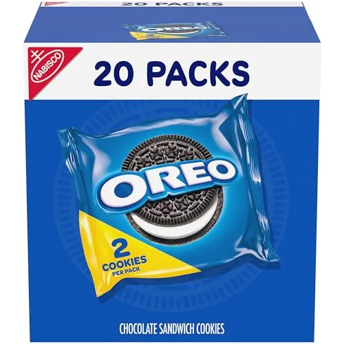 OREO Cookies Snack Pack 20-Count (2 Cookies/Pack)
