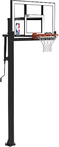 Lifetime 54” NBA Legend Tempered Glass In-Ground Basketball Hoop