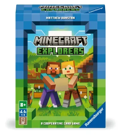 Ravensburger Minecraft Explorers Cooperative Card Game