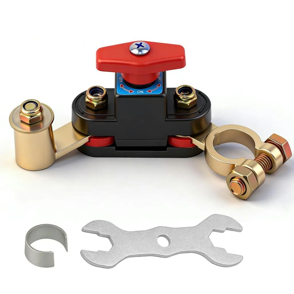 12V/24V Adjustable Pure Copper Battery Disconnect Switch