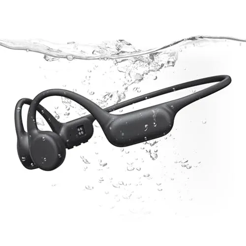 PSIER Bone Conduction Headphones IPX8 Waterproof