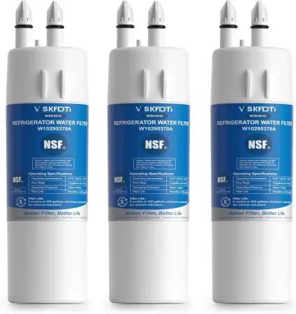 3-Count WSKFDTI Whirlpool Refrigerator Water Filter Replacements