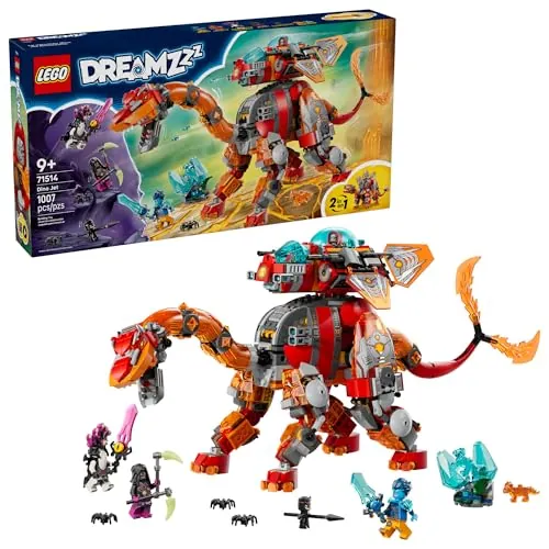 1007-Piece LEGO Dreamzzz: Season 4 - Dino Jet (71514)