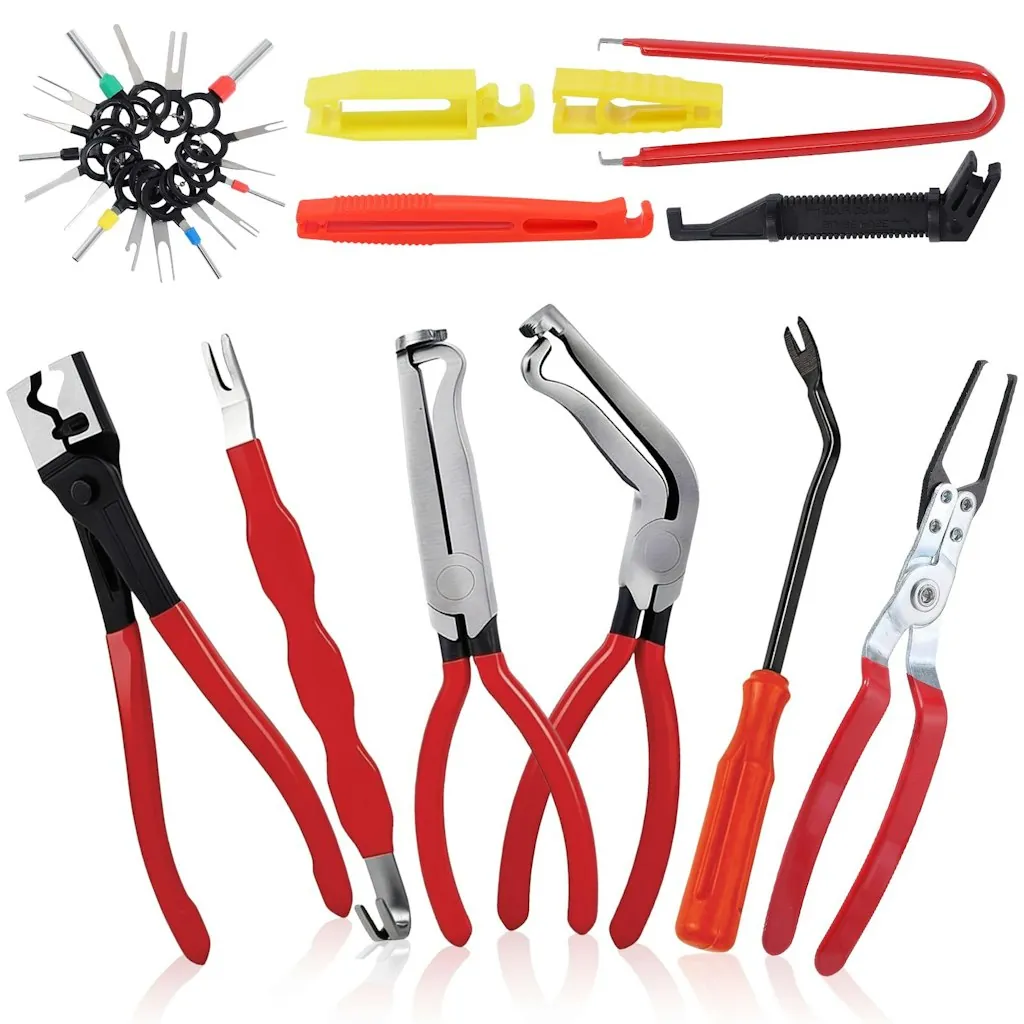 12-Piece Automotive Electrical Disconnect Pliers Kit