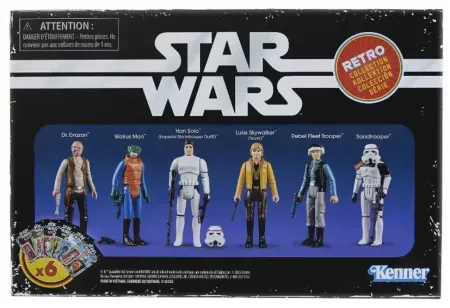 6-Figure Hasbro Star Wars Retro Collection Star Wars: A New Hope Multipack