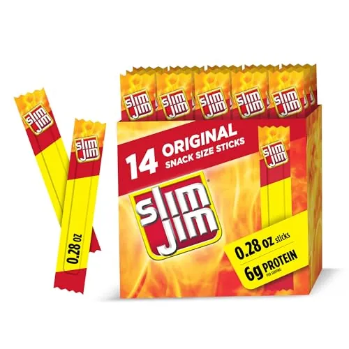 Slim Jim Original Snack Size Sticks 14-Count