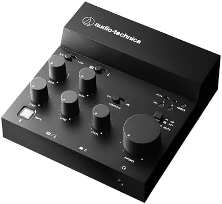 Audio-Technica AT-UMX3 USB Desktop Audio Mixer