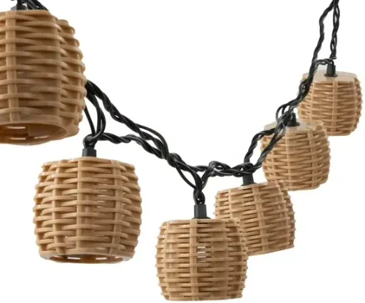 Mainstays 10-Light Outdoor String Lights 7.4 ft