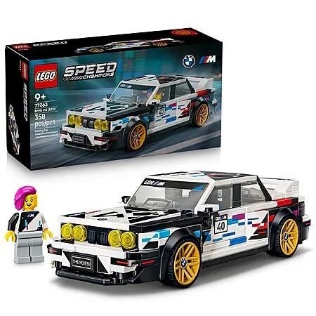 358-Pc LEGO Speed Champions BMW M3 (E30) Building Toy