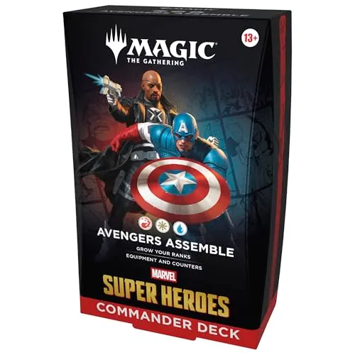 Magic The Gathering Avengers Assemble Marvel Super Heroes Commander Deck