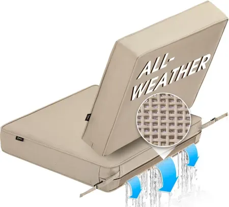 SUNROX All-Weather Outdoor Patio Cushion