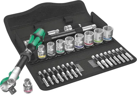 Wera Zyklop Speed 29-Piece 3/8" Drive Metric Ratchet Set