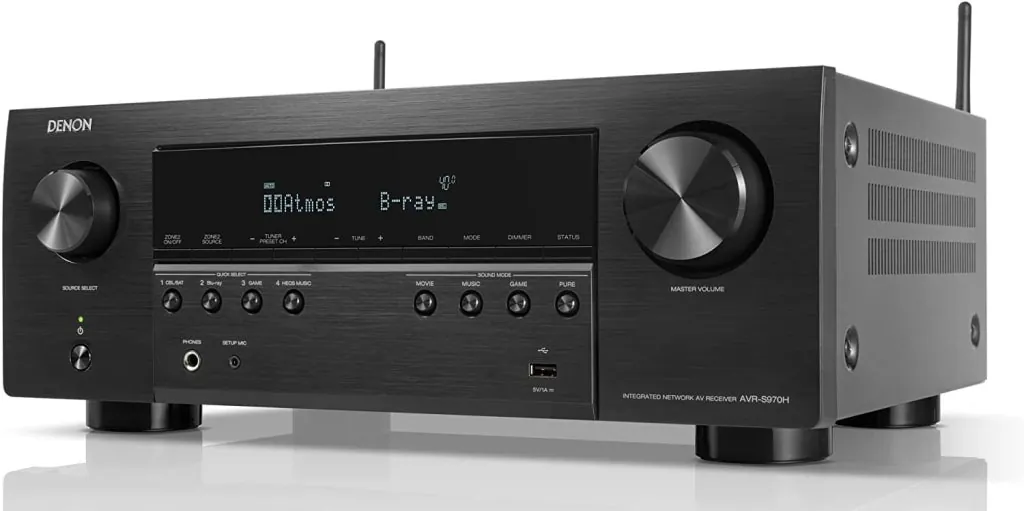 Denon AVR-S970H 8K Ultra HD 7.2 Channel AV Receiver