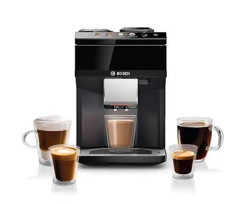 Bosch 500 Series Fully Automatic Coffee, Espresso Machine - Black | Double Cup, Large Bean Capacity, 9 Coffee and Milk-Based Drinks