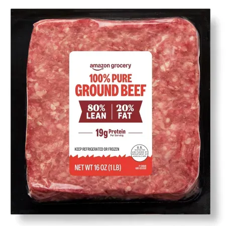 Amazon Grocery Ground Beef (1lb)