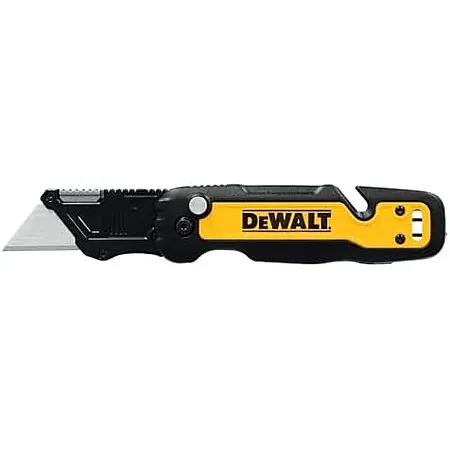 DeWALT Push & Flip Folding Utility Knife w/ Storage