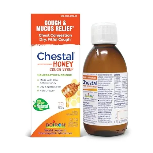 Boiron Chestal Honey Adult Cold and Cough Syrup 6.7 Fl oz