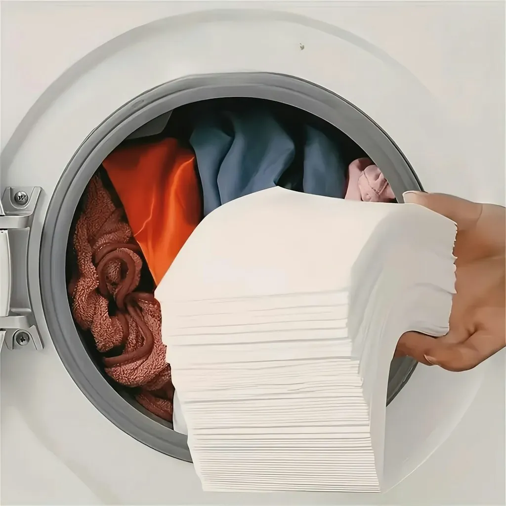 Color-Absorbing Laundry Sheets 100-Pack
