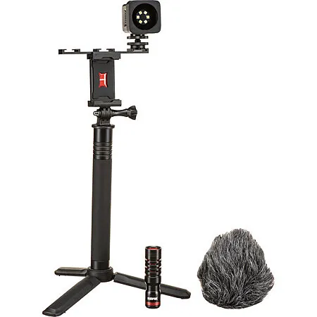 Sunpak Mobile Vlogging Kit w/ Mini Tripod & Accessories