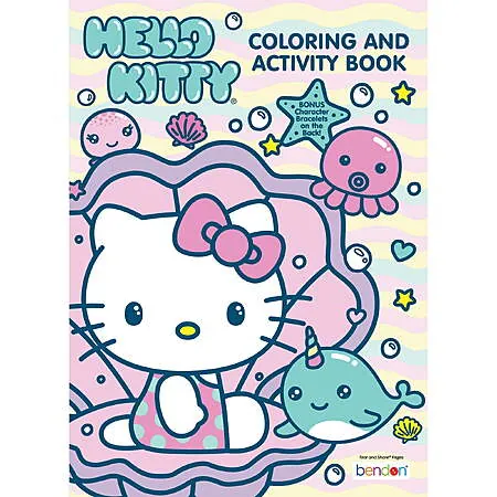 Bendon Coloring & Activity Books: Hello Kitty, Bluey, Paw Patrol & More