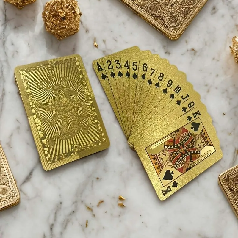 Gold Playing Cards