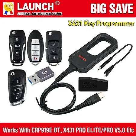 Launch X431 Key Programmer 4pcs Universal Smart Key