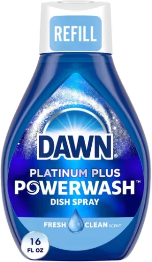 Dawn Powerwash Spray Refill Dish Soap, Fresh, 16 fl oz, 1 Refill +$2 Walmart Cash