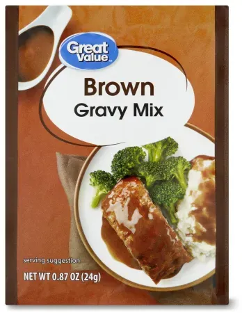 Great Value Brown Gravy Mix (0.87oz Packet)