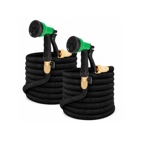 2-Pack 25-ft Expandable Garden Hose w/ Nozzle