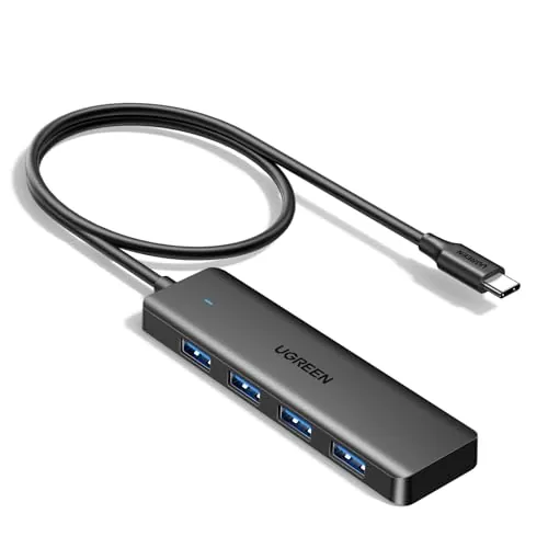 UGREEN 2' USB-C to 4 Port USB-A Splitter
