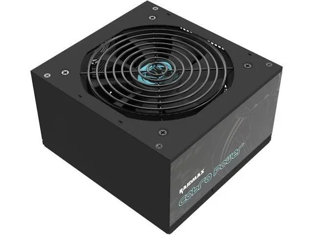 RAIDMAX Cobra 650W, 80+ Gold Certified Gaming PSU, ATX 3.1 Power Supply, Black Flat Cables, 5 Years Warranty $39.99 ($44.99