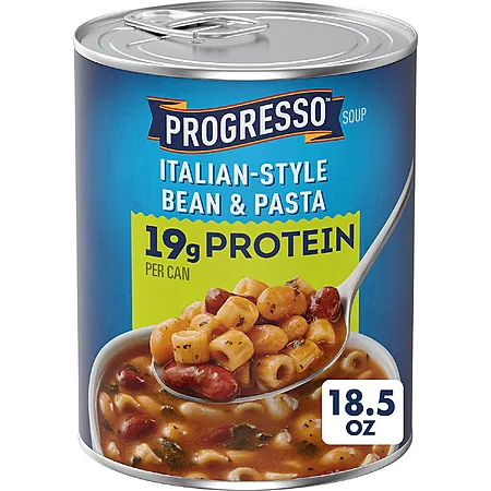 18.5-Oz Progresso Italian-Style Bean & Pasta Protein Soup