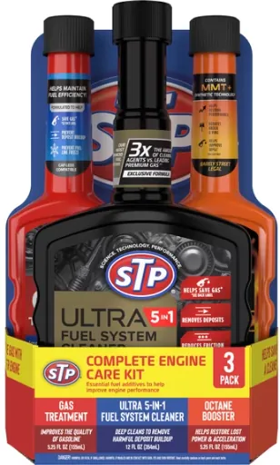 STP 3-Pack Gasoline Engine & Fuel Additives, Fuel System Cleaner and Octane Booster +$5 Walmart Cash
