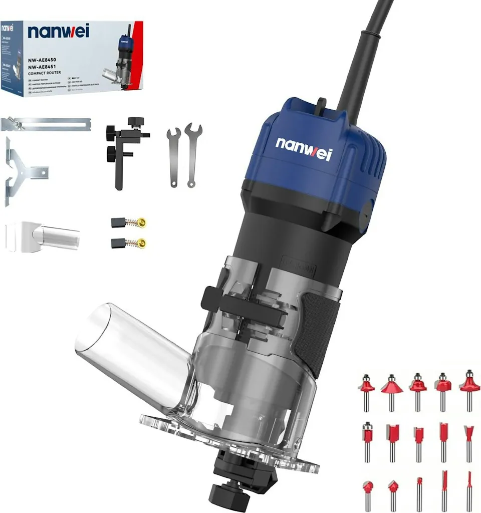 Nanwei 450W Compact Hand Wood Router